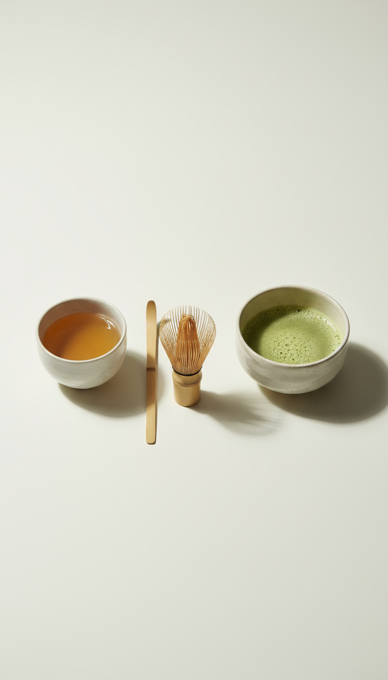 Bamboo Chasen Whisk & Scoop Set